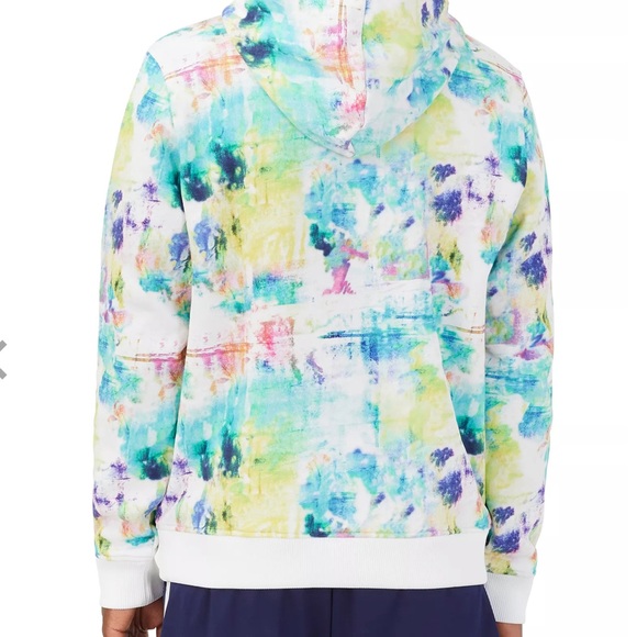 FILA Tie Breaker Tie Dye Pullover Hoodie Size XL - Picture 7 of 12